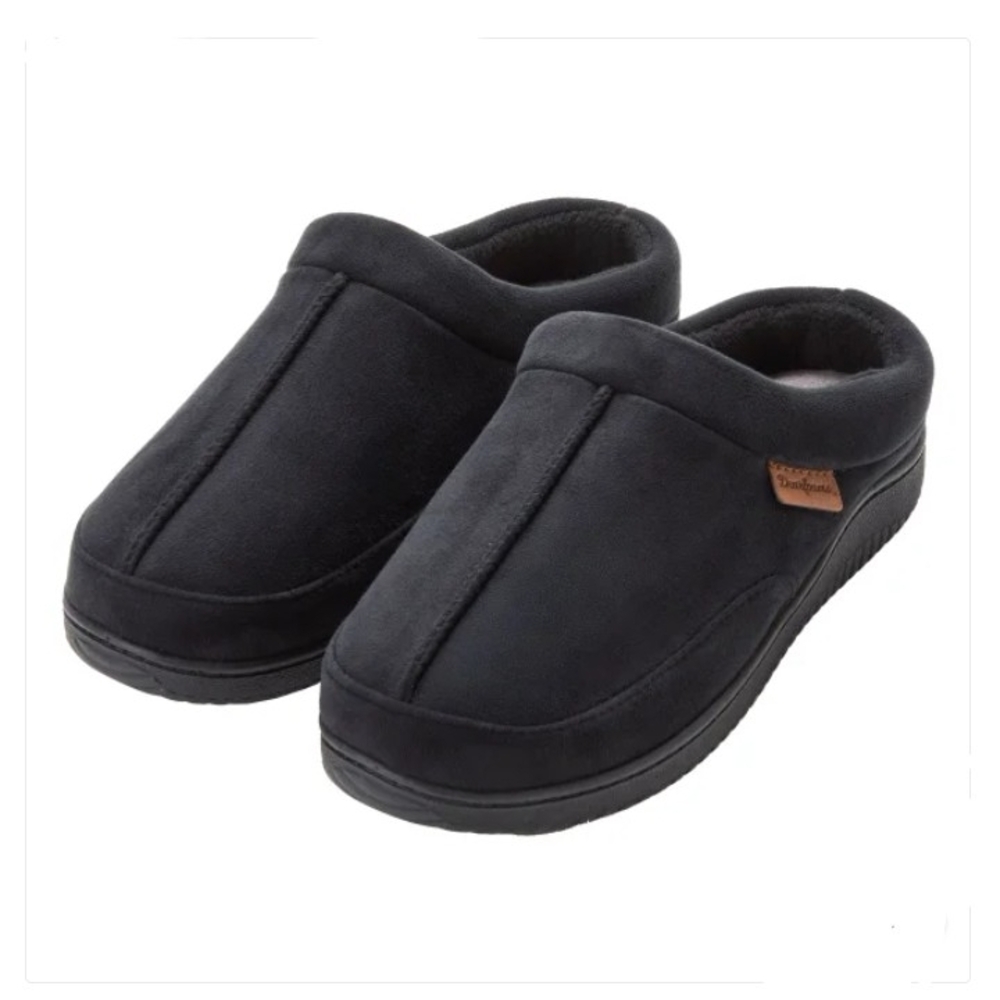 Dearfoams Black Men's Slip-On Loafers
